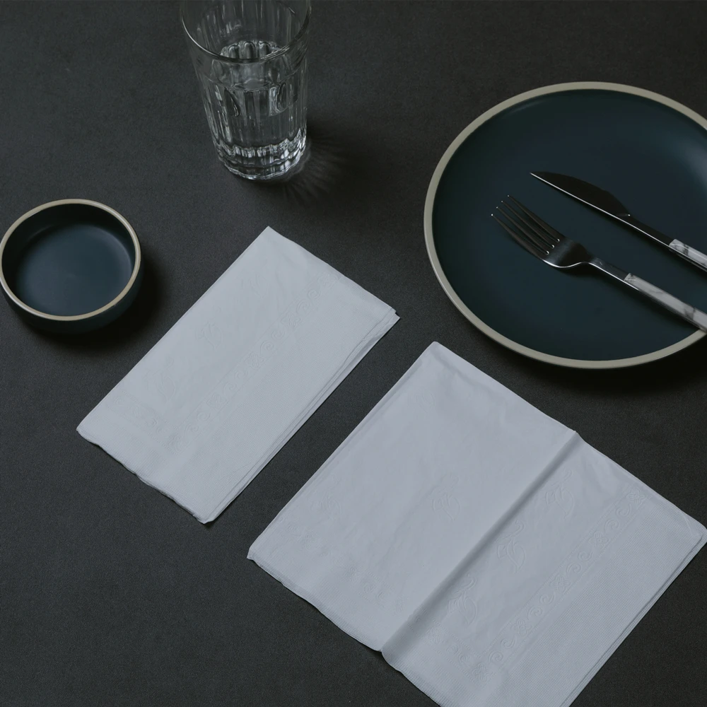 2ply处女餐厅纸餐巾批发