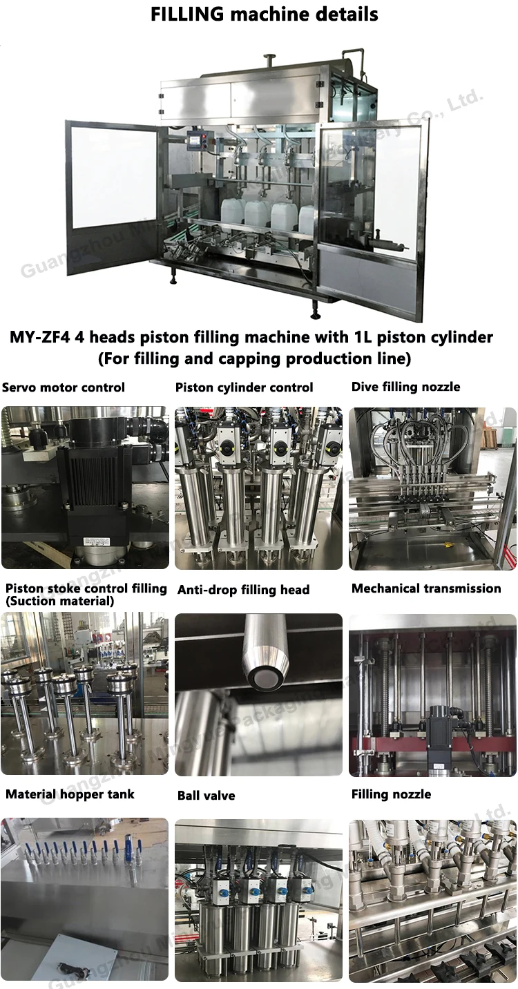 Automatic Liquid Wine Water Bottling Filling Machine For Sale