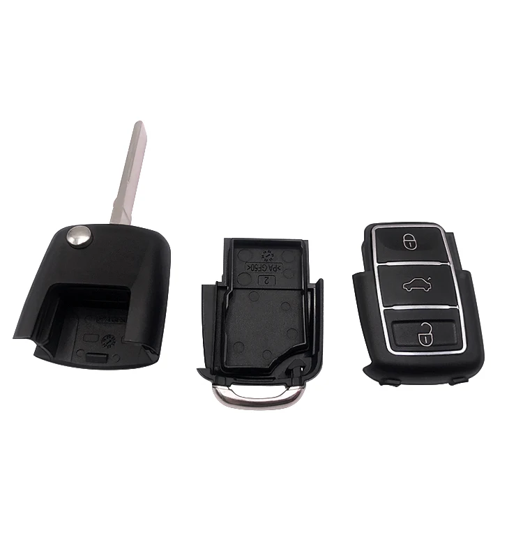 3 Button Flip Key Folding Car Key Waterproof 1527 2260 Cloning Code 315