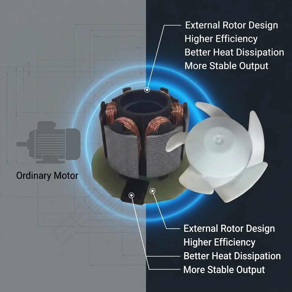 Bldc Motor, 9V, 19000RPM, Brushless, Portable - detail 6