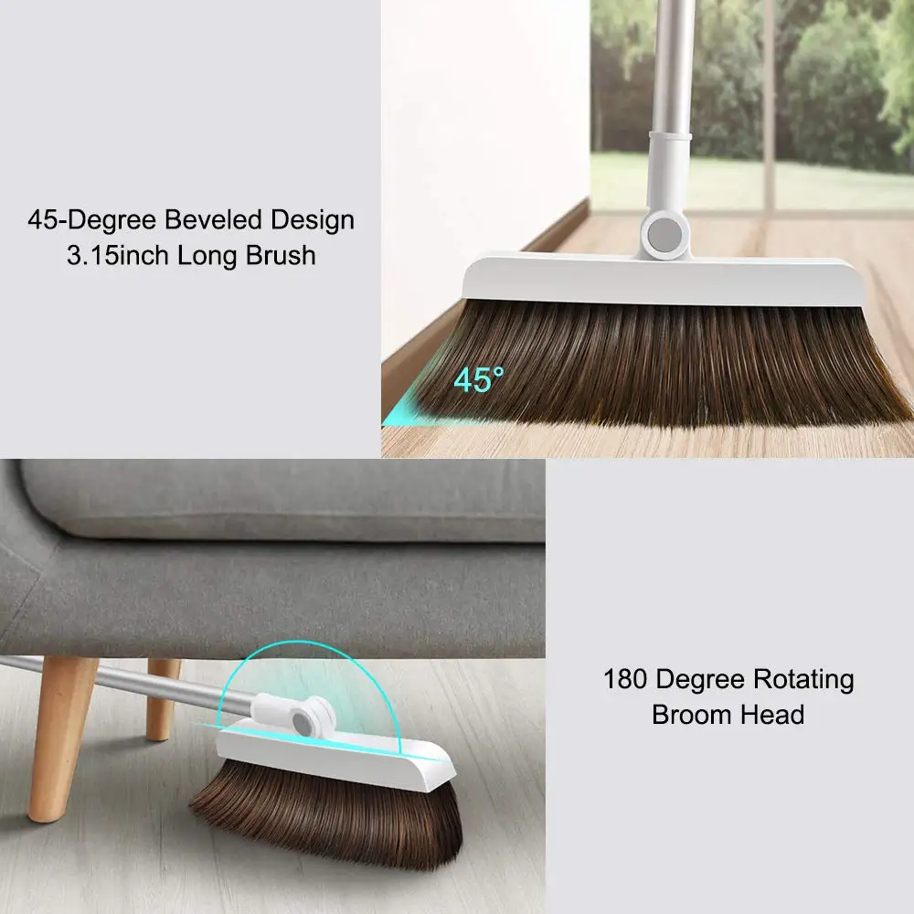 magic broom&dustpan set household soft hair floor cleaning