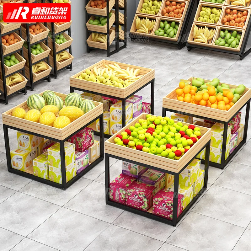 New Style Supermarket Fruit And Vegetable Display Racks Stands Buy