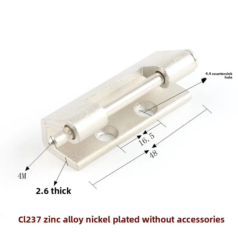 Concealed Hinge Iron Box Distribution Box CL237 Concealed Weldable Inner Door Hinge for Heat Sink Cutting Available manufacture