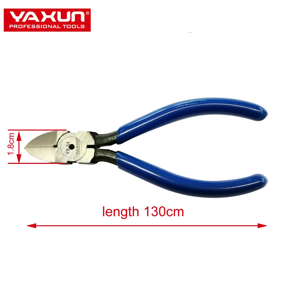 Yx54 Crv Steel Wire Cutter Diagonal Cutting Plier Nipper 5.1 Inch