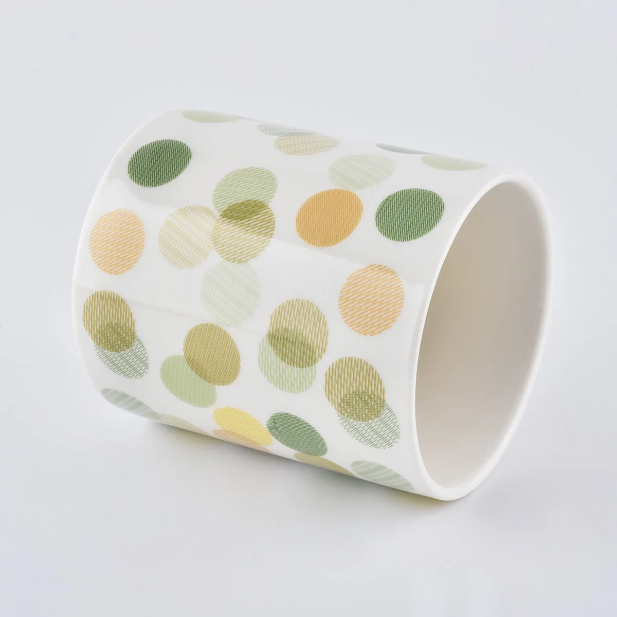 ceramic candle container for Mothers' Day