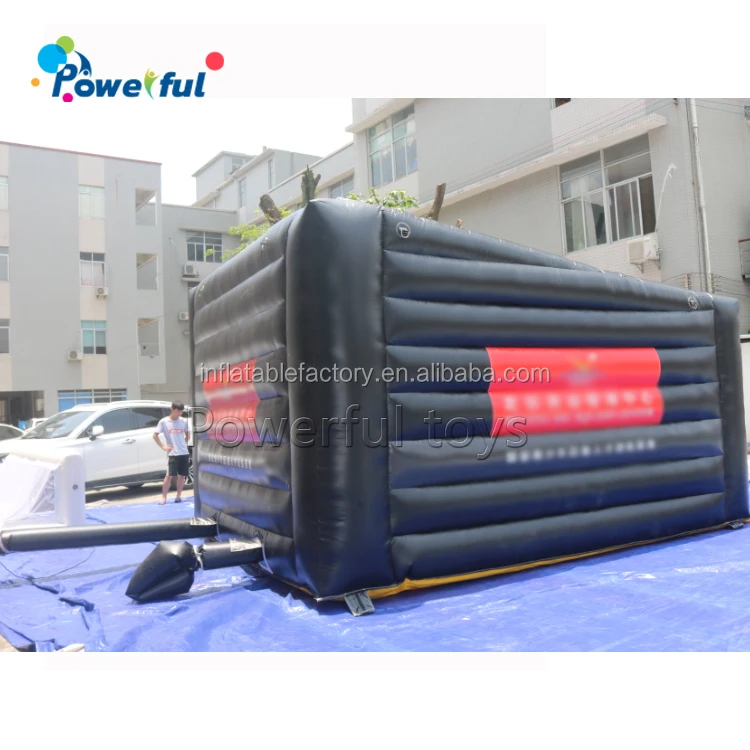 Popular sport game interactive game inflatable squash court arena