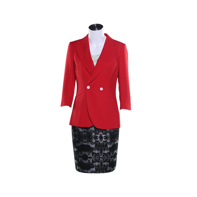 ladies 2 piece skirt suits