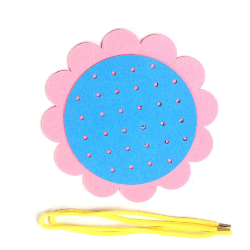 DIY Weave Kindergarten Manual Cloth Materials Teaching Baby Early Learning Education Toys Teaching Aids Math Toys New Arrival