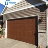sectional garage door window insert/aluminum sandwich panel door