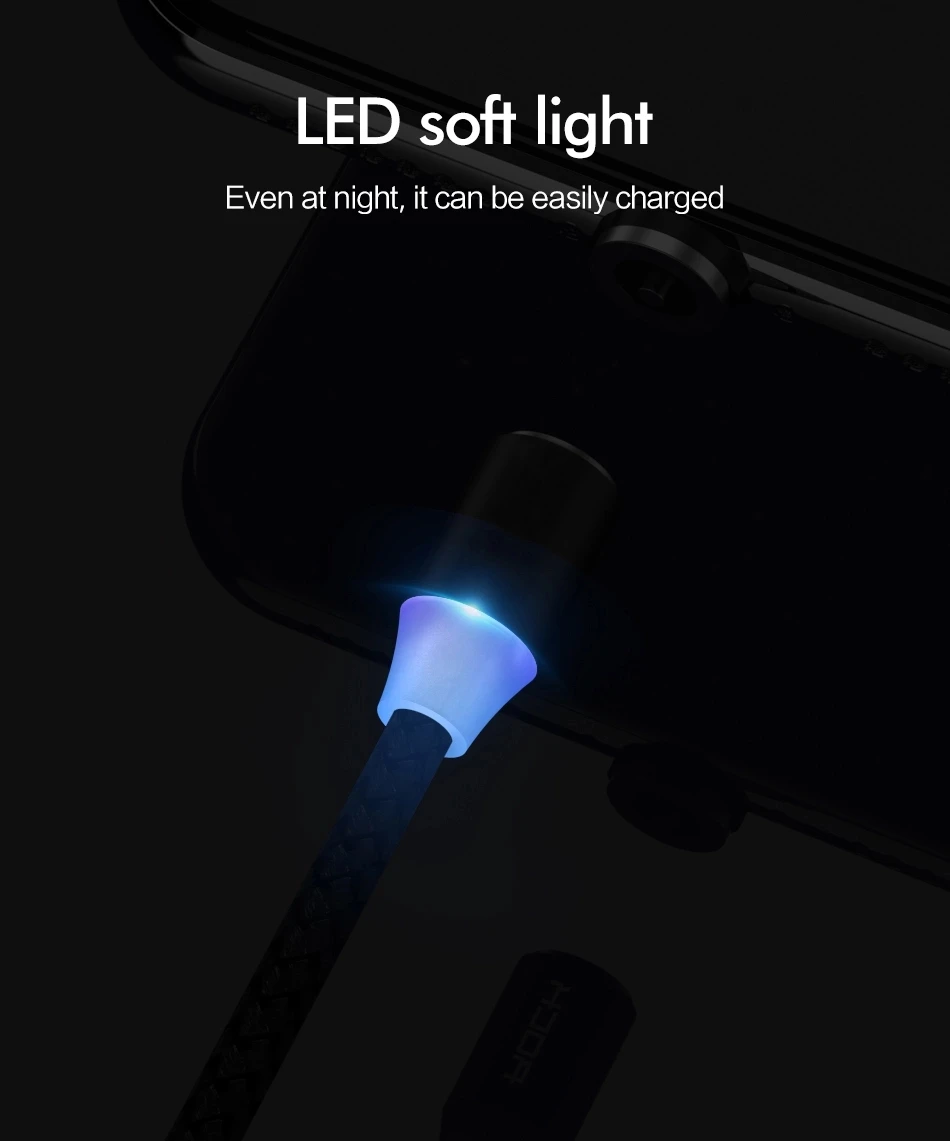 Custom Mobile Phone Fast LED Micro 3 in 1 Type C Magnetic Charging Data Losenda USB Cable - ANKUX.COM
