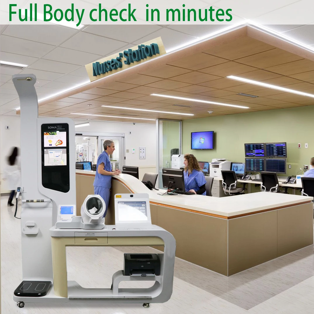 product patient check in systems in healthcare  medical checkup scale self service health kiosk machine-66