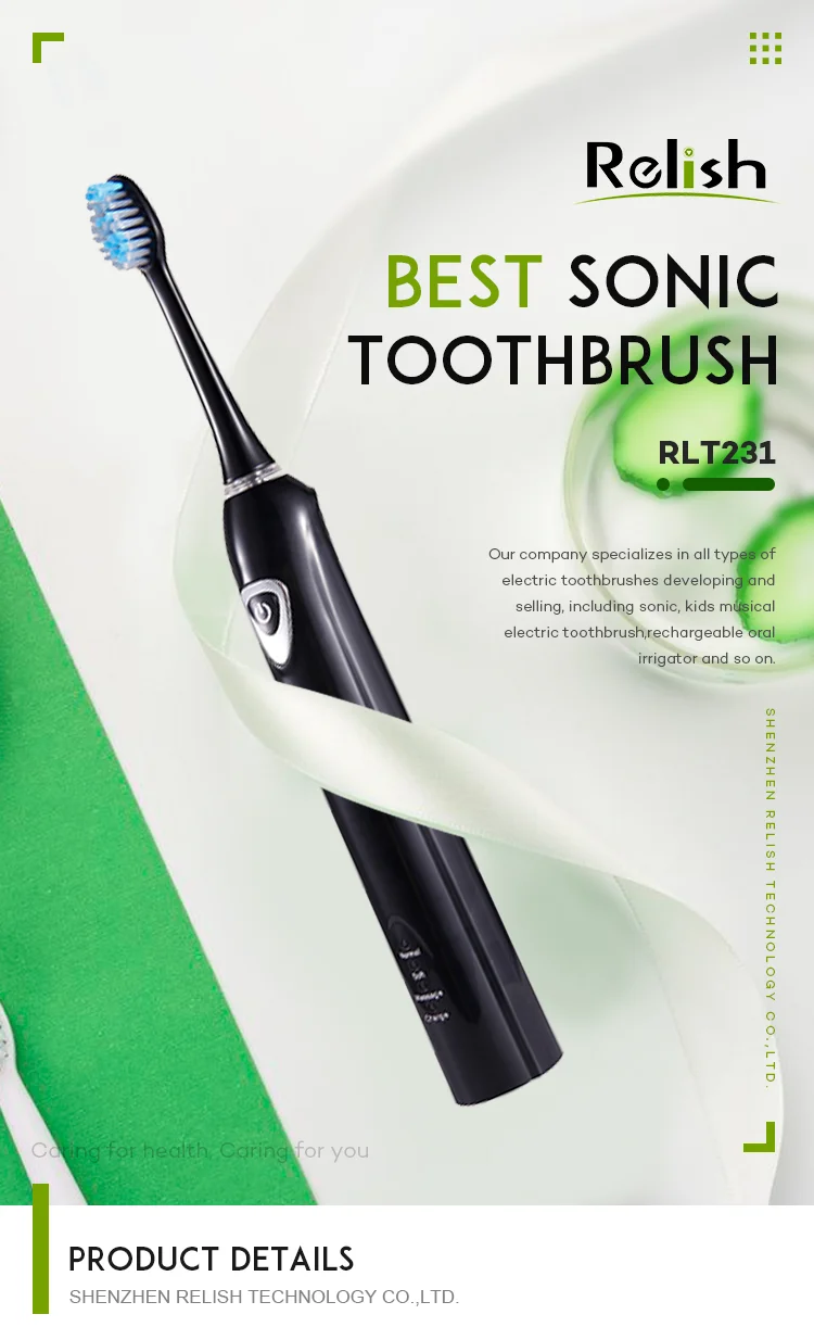 Rechargeable Sonic Toothbrush Sonic Vibration Toothbrush