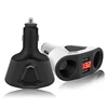 Cigarette Lighter Dual Usb Mobile Car 15W Fast Charger Adapter With Voltage And Current Digital Display For Cell Phone