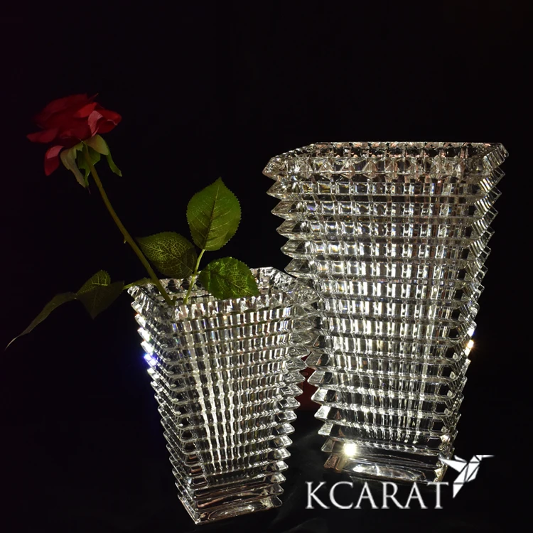 
Flower Vase For Home Decoration 24Pa leaded Glass China Baccarat vase classic design 