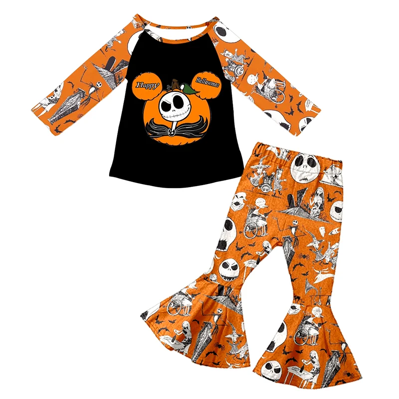 Nightmare Before Christmas Infantil Toddler Baby Girl Clothes Tops
