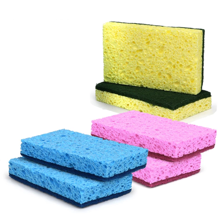 High Quality Dish Washing Scrub Pad Ecofriendly Scrub Sponge Heavy Duty Cleaning Sponge Buy