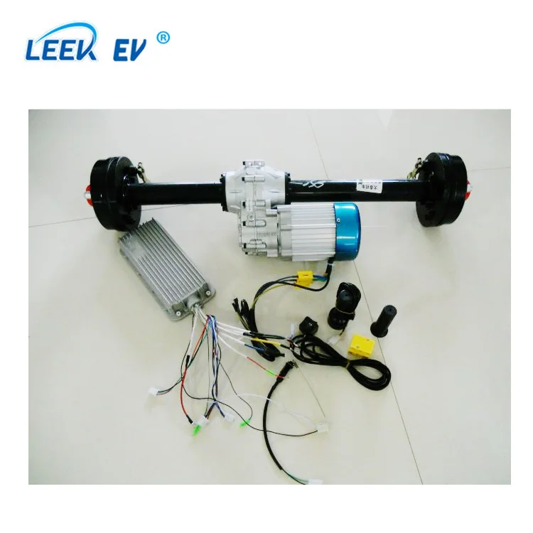 1500w Electric Rickshaw Differential And Rear Axle Kits For Diversion