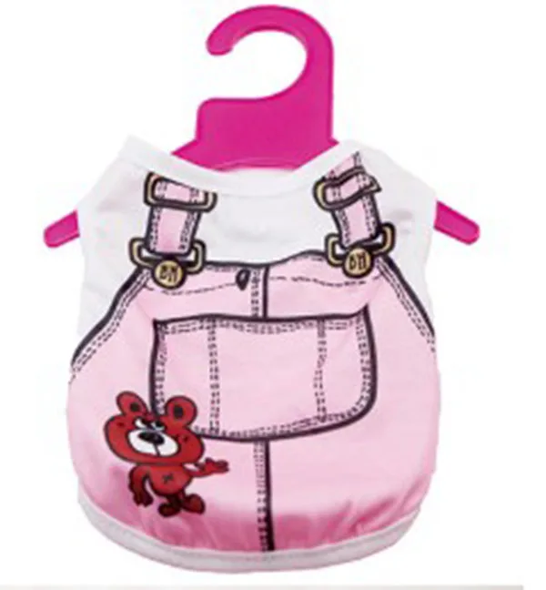 Plastic Small Dog Cat Clothes Hanger Pet Clothes Hanger Pet Apparel