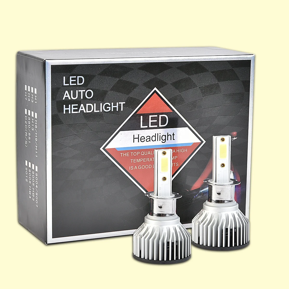 V6 12000 lumen H4 LED Headlight Bulbs H7 Car LED Headlight