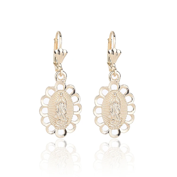 

Virgin earrings,12 Pairs, Golden