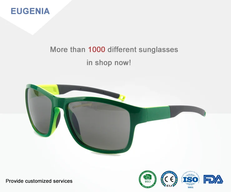 EUGENIA Wholesale New Arrival Promotional Fashion Sports Sunglasses