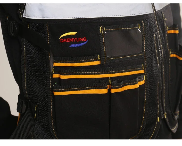 Multi Pocket Vest Electrician Plumbers Men's Vests Industrial Work