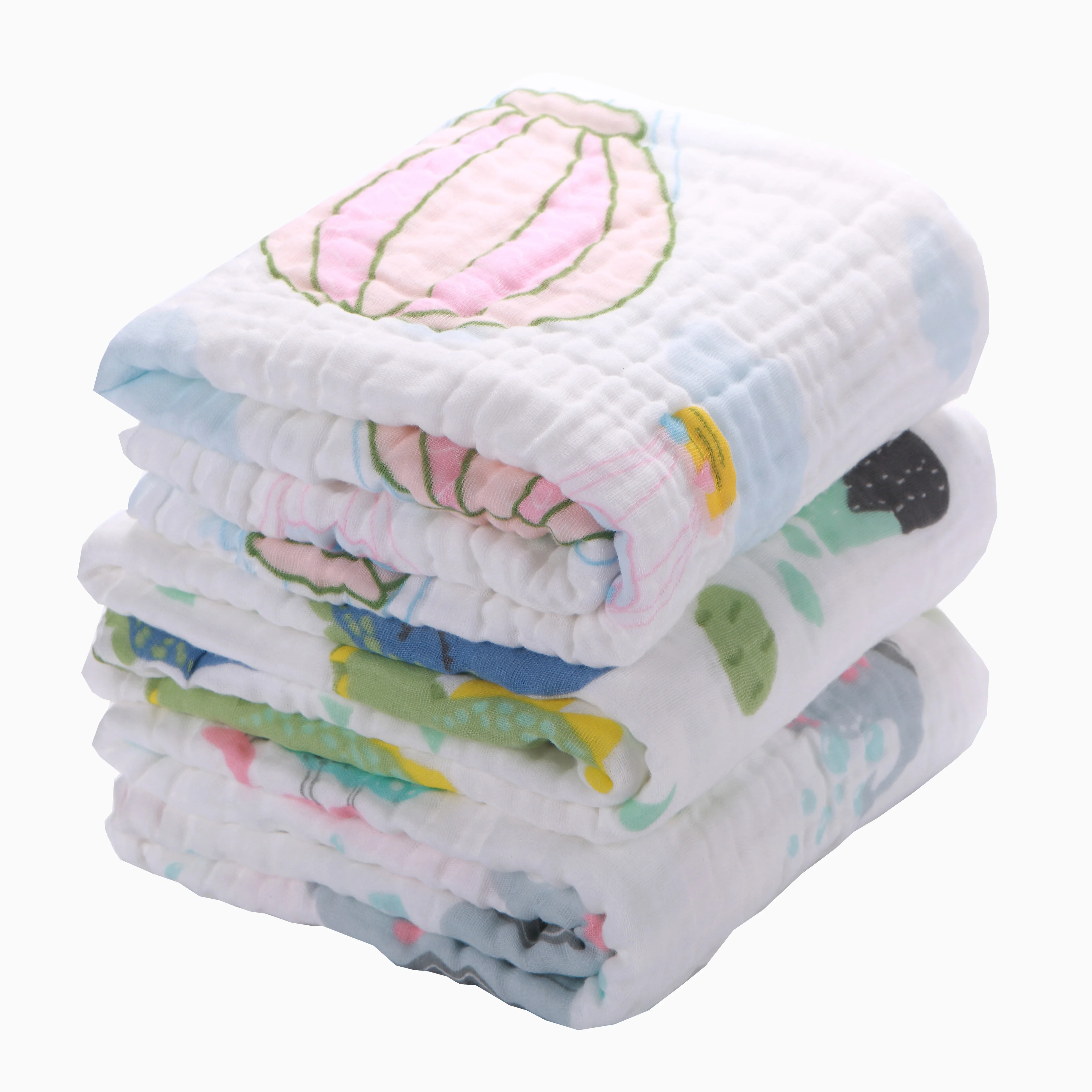 Muslin 100 Cotton Bath Towel For Baby Soft Gauze Towel Muslin Swaddle