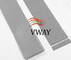 2.54mm Hard grey ribbon cable UL2651-26#*12p*100mm machine inner cable connector wire 0.14 square flat cable