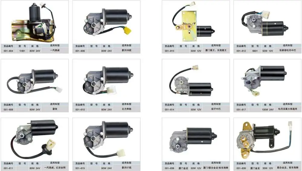 24v 110nm 150w Wiper Motor Hm1733a 249.5602.2.2b For Transit Bus Coach