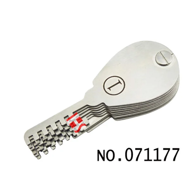 Durable 071177 Locksmith Tools 9 Pcs Open 57 Beads Folding Tricircle