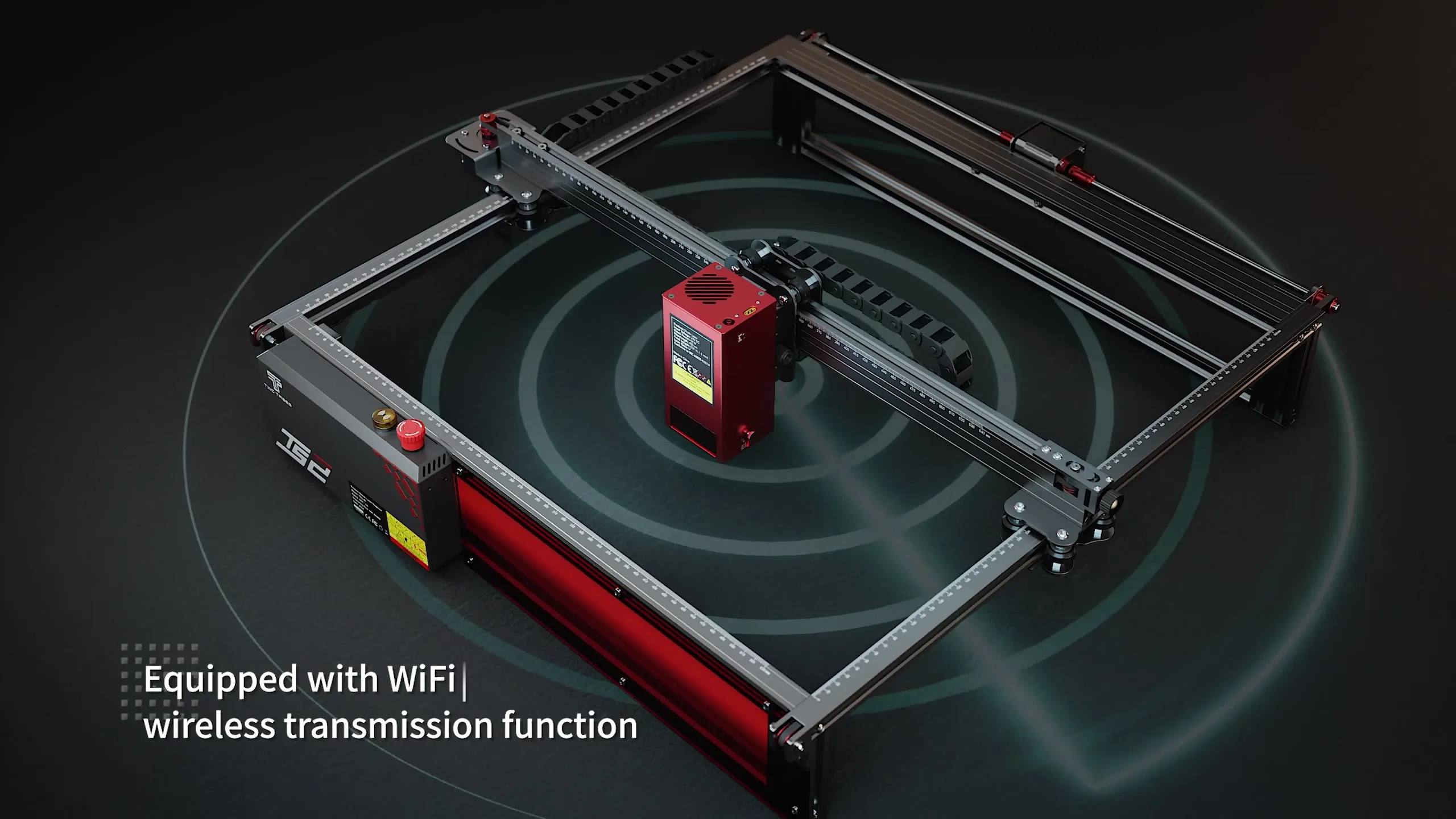 TS2工場直販 ポータブル40wレーザー彫刻・切断機 レーザー彫刻機 Two