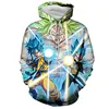 Fashion Hoodie Dragon Ball Z Wukong Hoodie DBZ Strong Wukong 3D Hooded Sweatshirt Outerwear Hoody Cheap Plain Hoodies