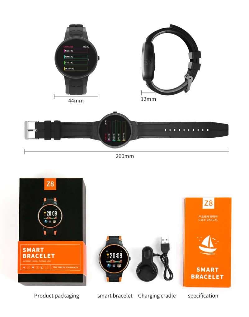 z8 smart bracelet price