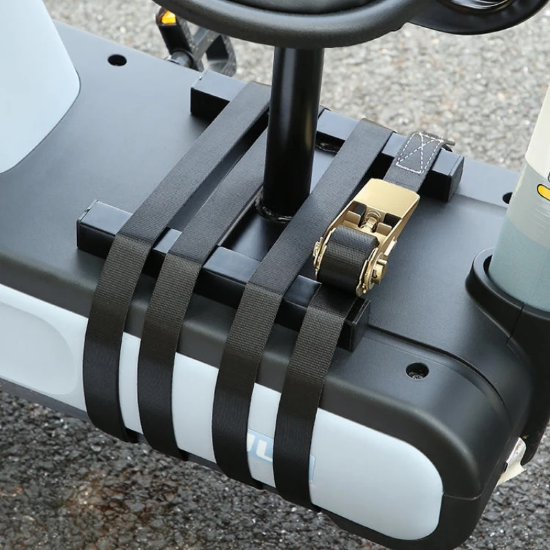 3m Buckle Tie Down Belt Cargo Straps For Car Motorcycle Bike With Metal