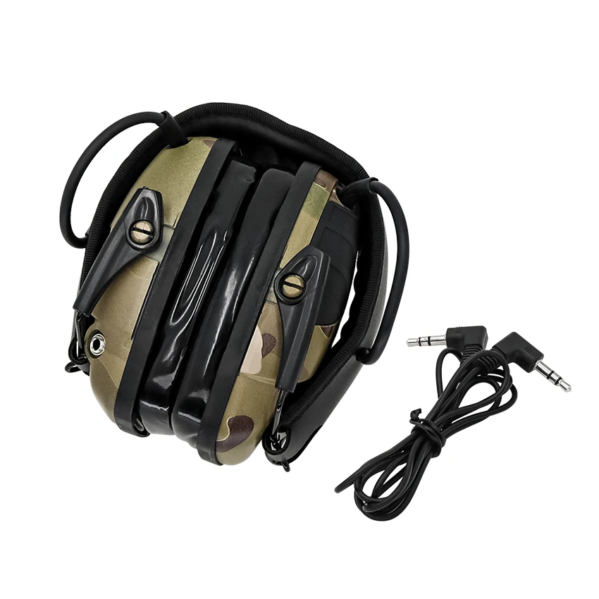 Tactical Electronic Shooting Earmuffs Noise Canceling Amplified Sound