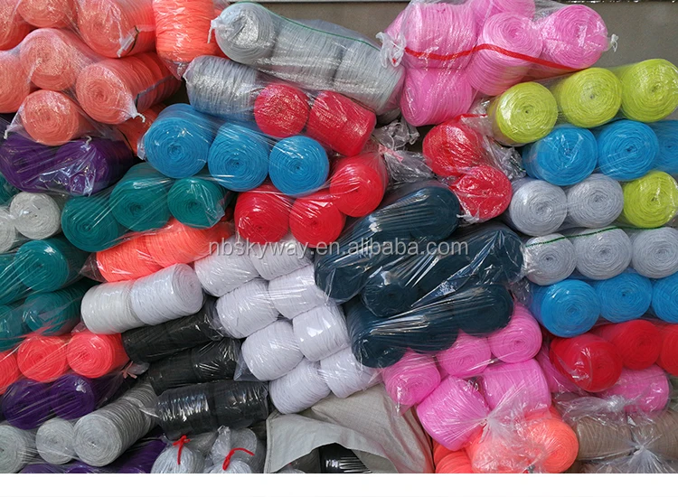 Wholesale T Shirt Yarn Colorful Spaghetti Yarn 500g Fancy Crochet Yarn