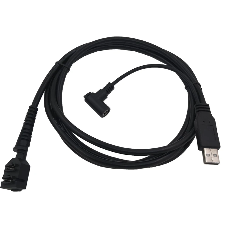 New 2m Verifone Vx805 Vx820 Cable Usb Cable With Power Supply For ...