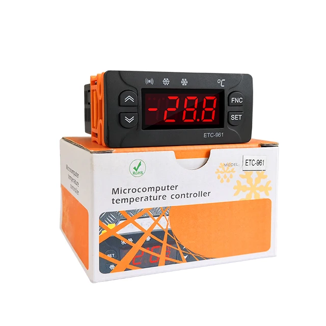 Digitales Thermostat ETC-974 - Temperaturregler 12V/24V Mit Wasserdichter Sonde