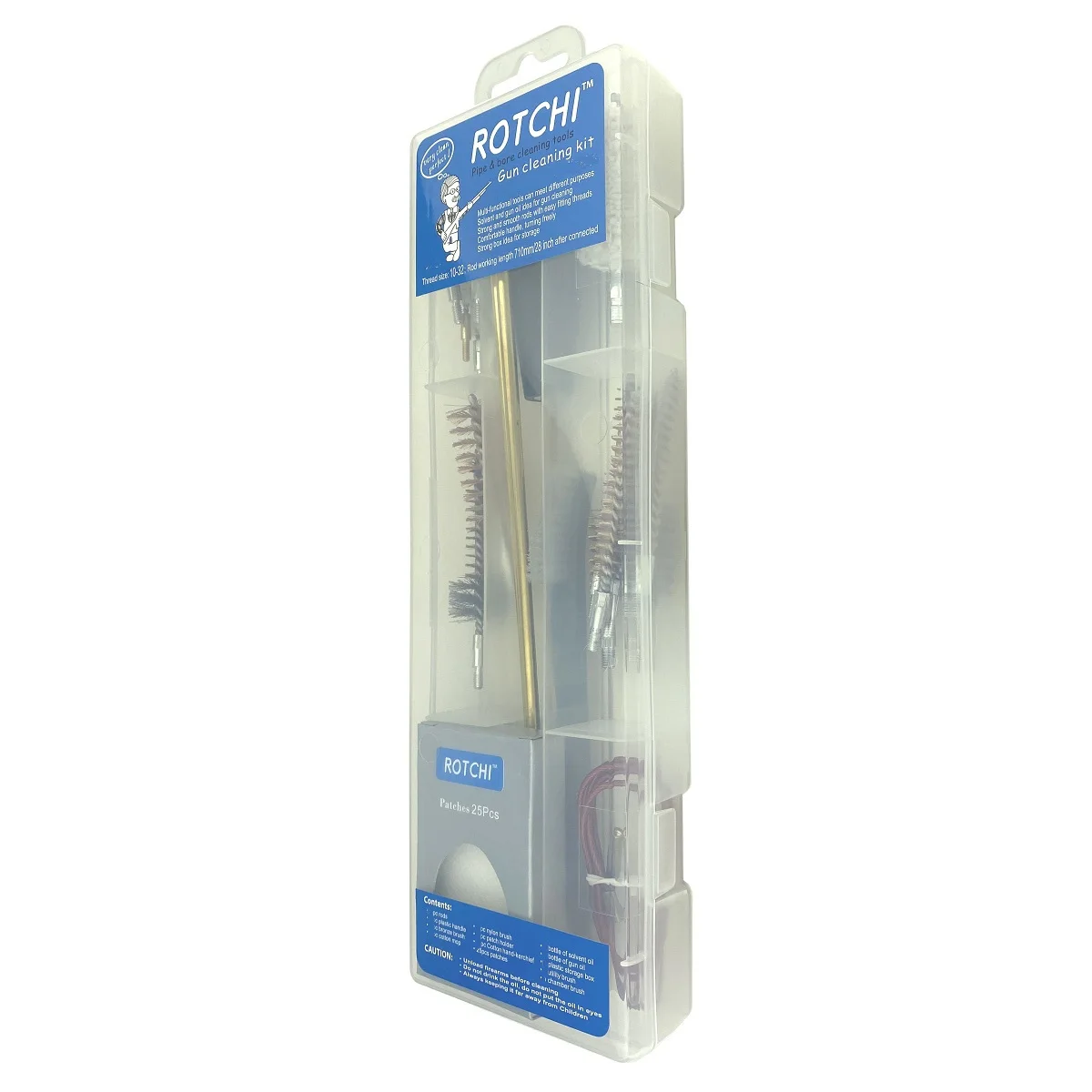 Hot Sale Universal Gun Cleaning Kit 9 Calibers Brushes For Pistols