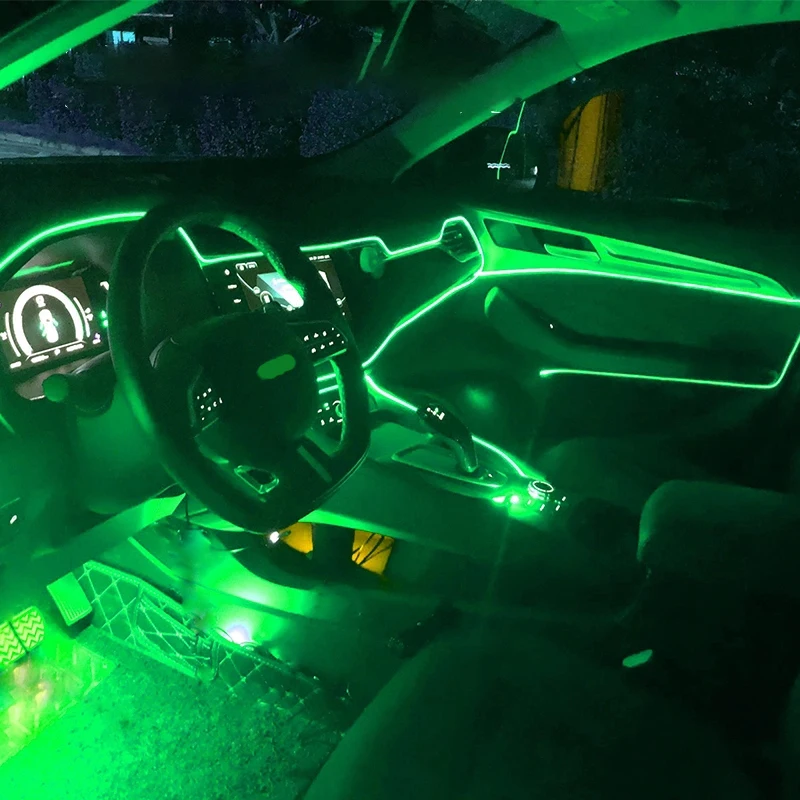 Car Interior LED Strip Light Atmosphere Lamp For Toyota Yaris Prius Celica  RAV4