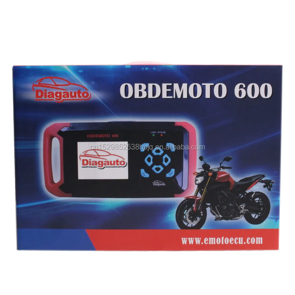 Master Zeus Scanner Motorcycle Universal Diagnostic Scanner Fault Code Reader MST600 Support Most Brands Multi Languages