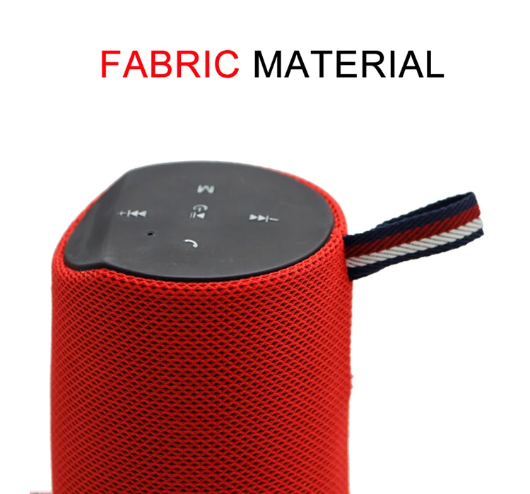 2021 latest outdoor fabric speaker waterproof dustproof mini wireless speaker portable subwoofer speaker factory - ANKUX.COM