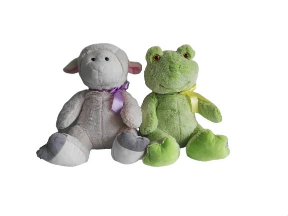 Wholesale Custom Stuffed Animal Sheep & Frog Toy Small Size Plush Toys Promotional Gift Toy