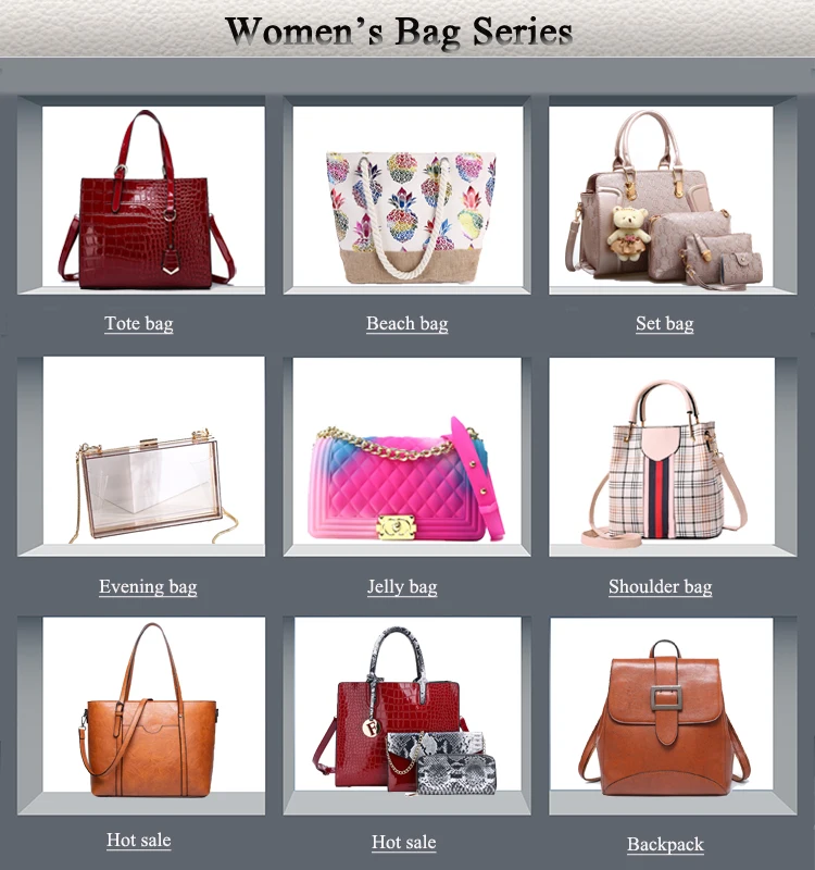 Wholesale High Quality Leather Shoulder Bag Ladies Purse Wallet Luxury ...