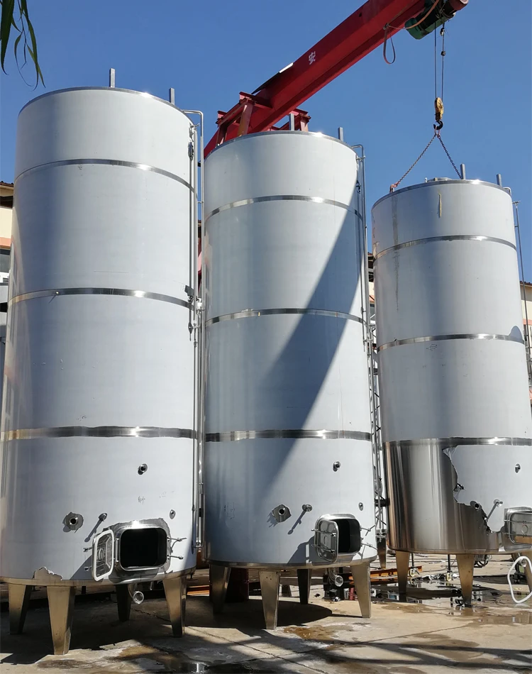 100l 500l 1000l 20000l Stainless Steel Commercial Wine Fermentation Tanks For Beer Wine Mead Or
