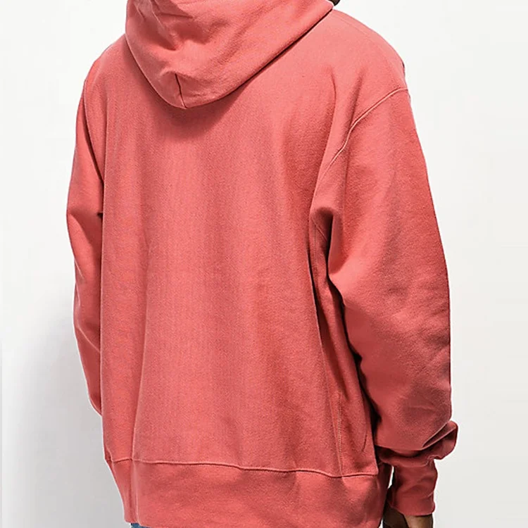 reverse weave blank hoodie