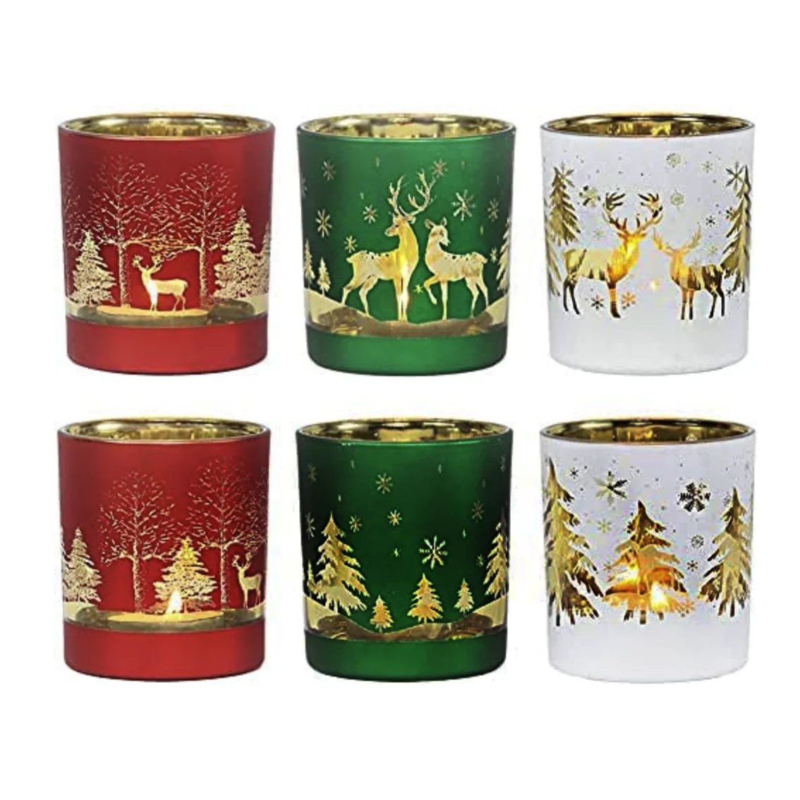 Soy Candle With White Box Package Transparent Glass Cotton Wick Scented