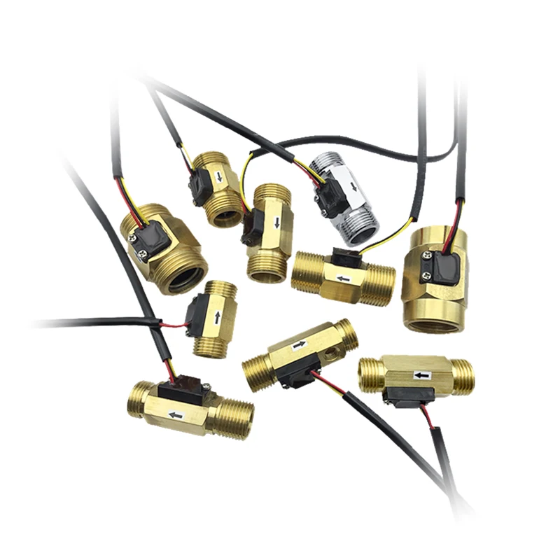 Senhz43wb Liquid Flow Sensor G3/4 Inch Dn20 Copper Hall Effect Flow