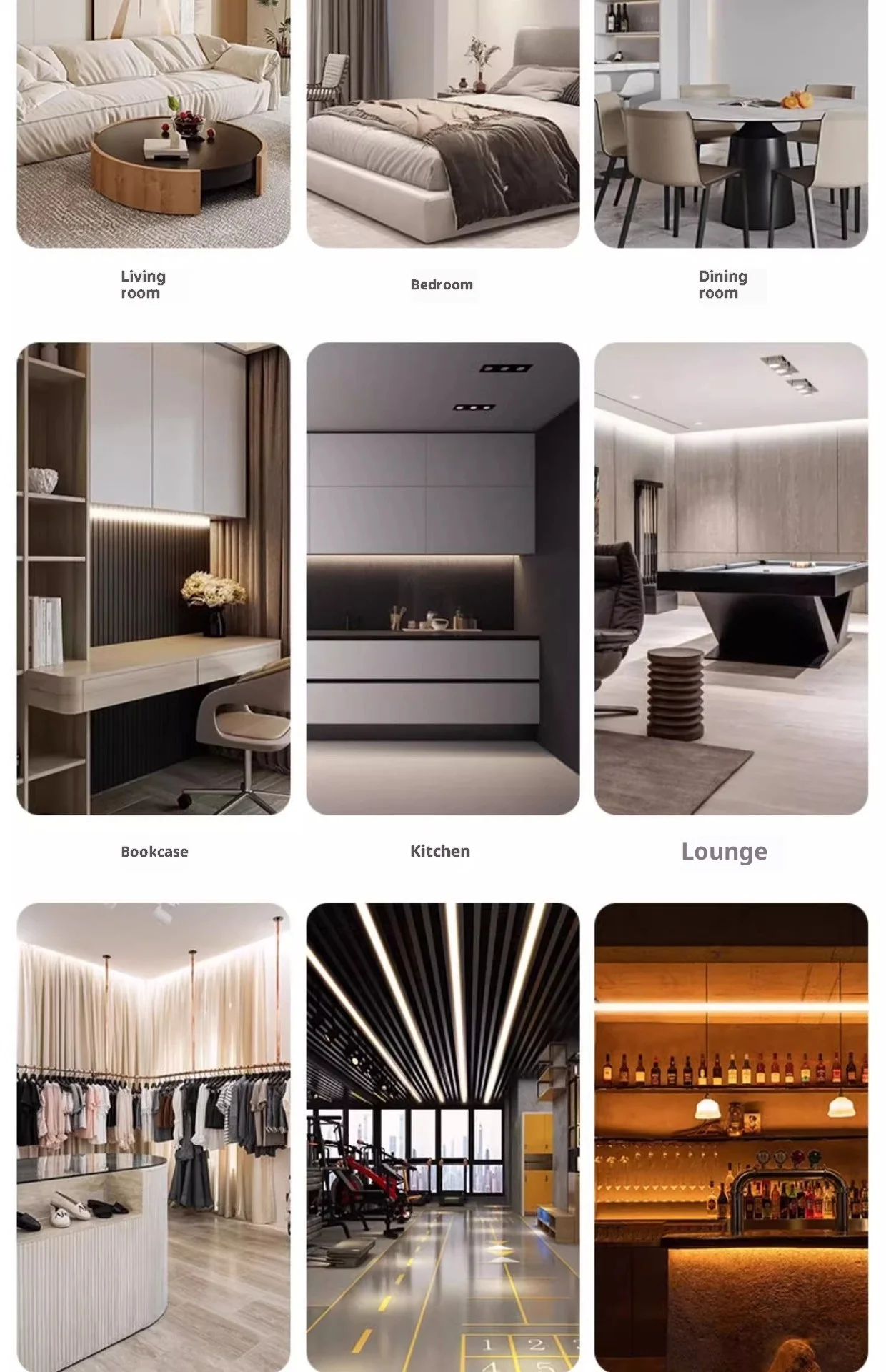 product study dormitory aluminum desk lamp with cool led integrated tube eye protection long strip bedside lamp and direct plug-5