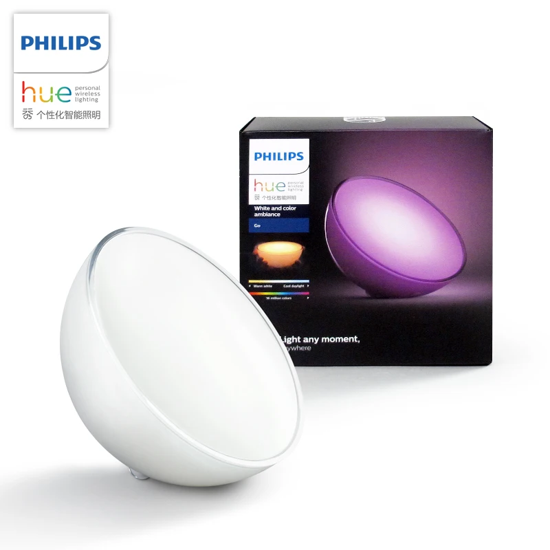 Philips Philips hue go smart led night light charging natural wake-up light reading bedside lamp remote control